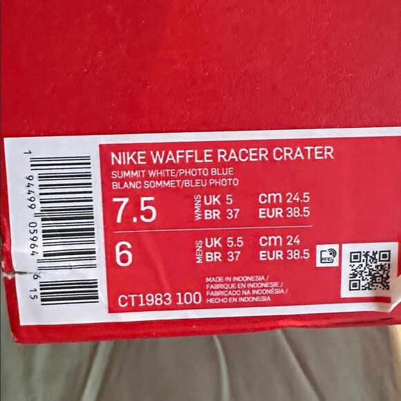 NEW Nike Waffle Racer Crater Shoes CT1983 100 - Picture 2 of 10